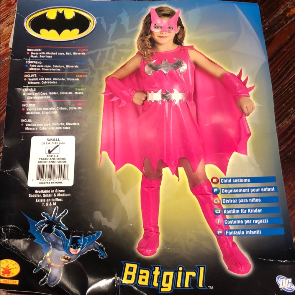 Halloween batgirl costume for girls